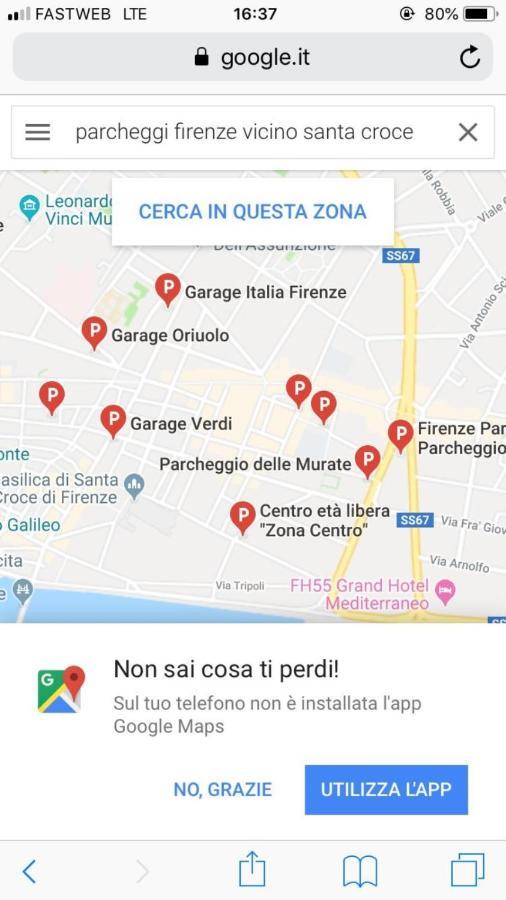 פירנצה Romantico Attichino Con Terrazzo Vista Duomo !! מראה חיצוני תמונה