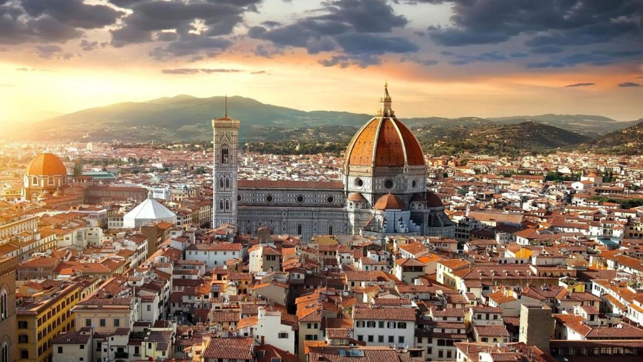 פירנצה Romantico Attichino Con Terrazzo Vista Duomo !! מראה חיצוני תמונה