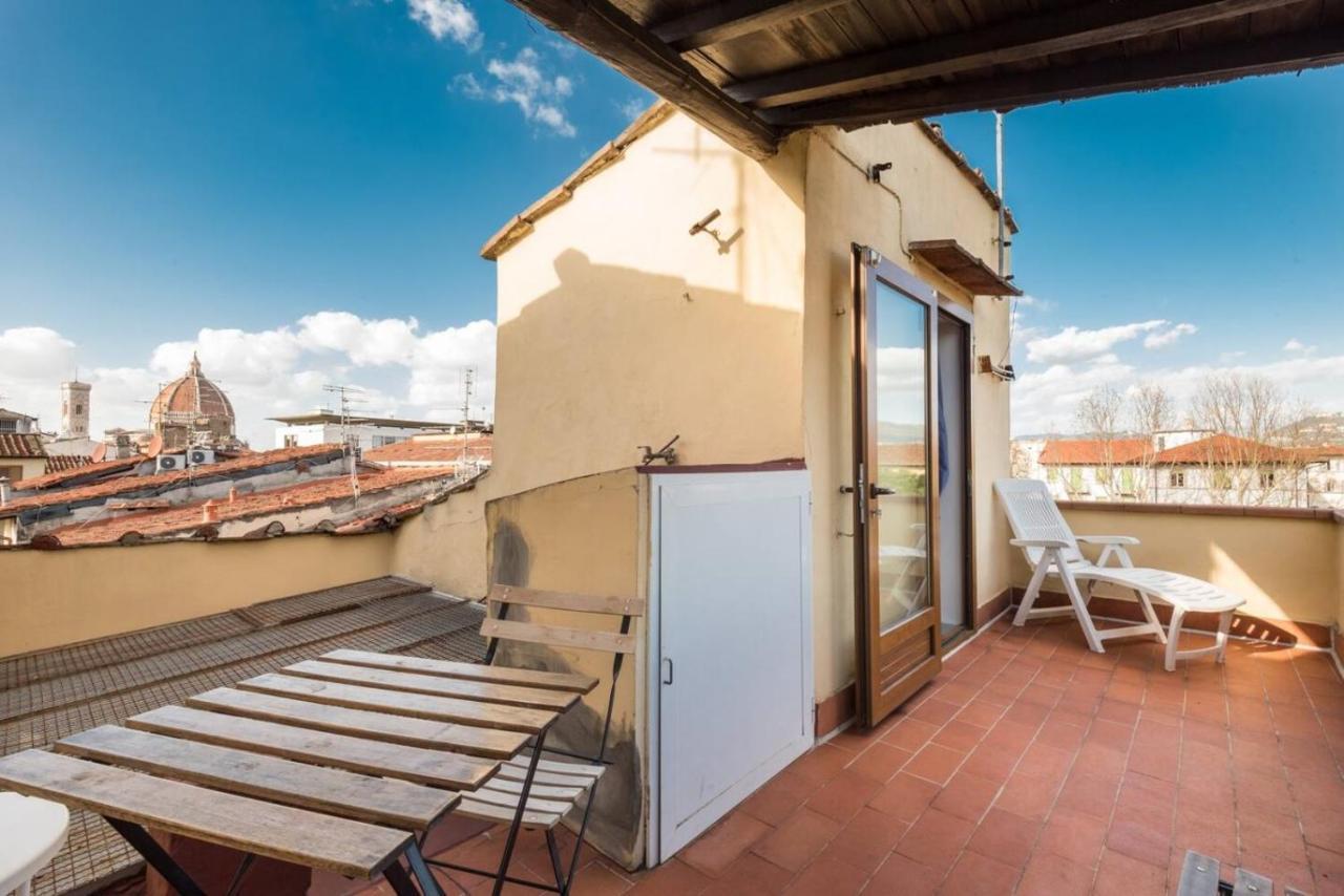 פירנצה Romantico Attichino Con Terrazzo Vista Duomo !! מראה חיצוני תמונה